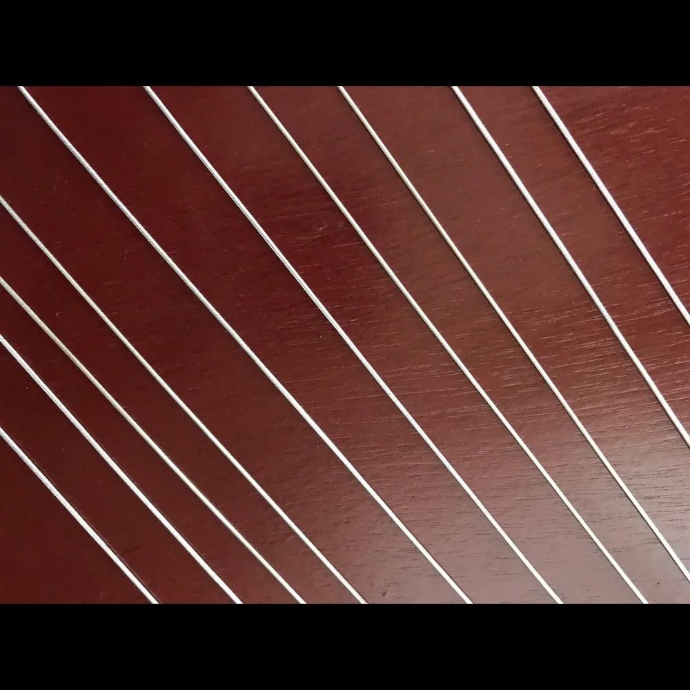 Sterling silver plated snake chains - Picture 4 of 6